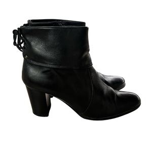 Women’s Stacked Heel Booties